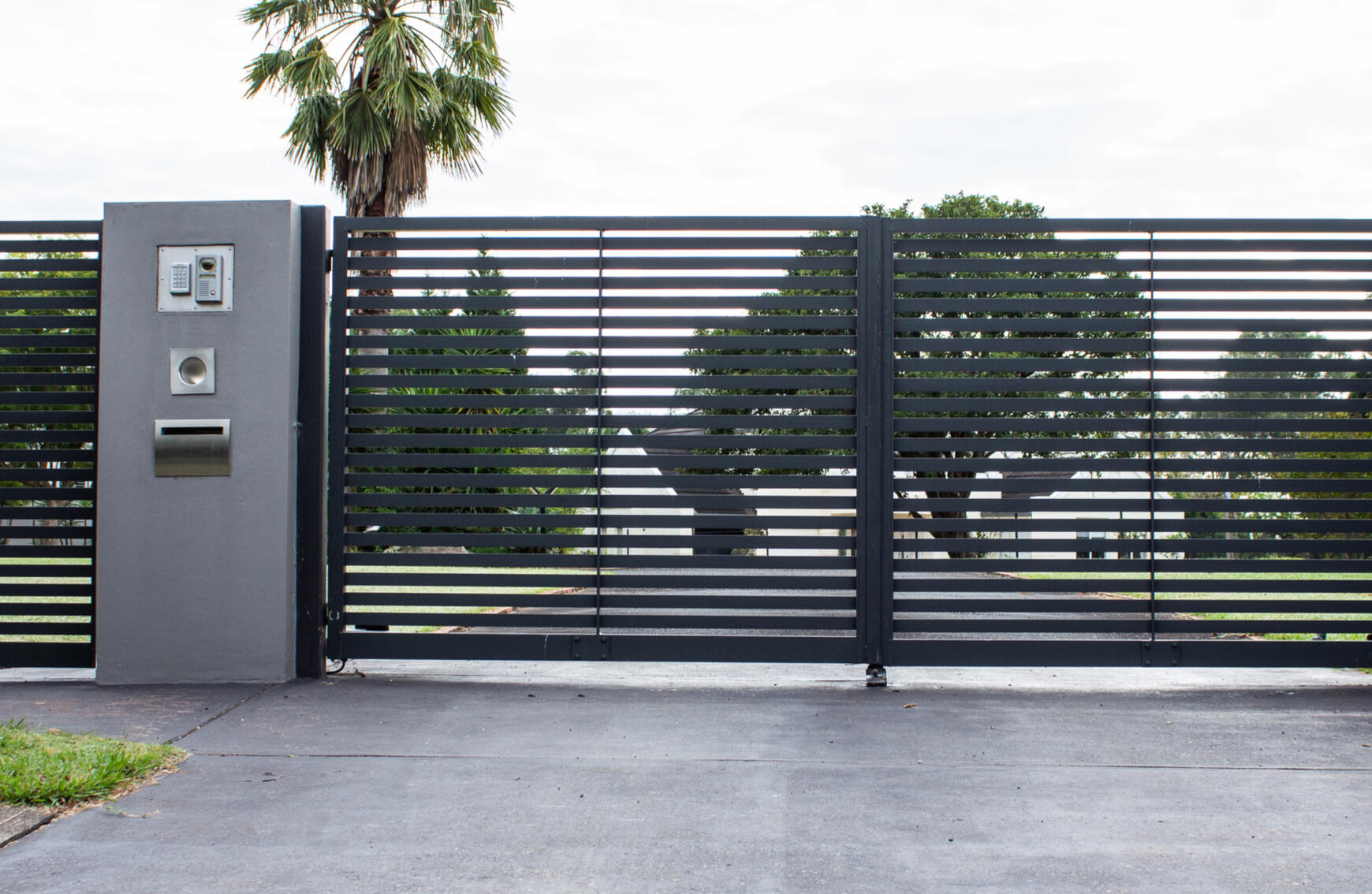 Commercial Security Metal Gate