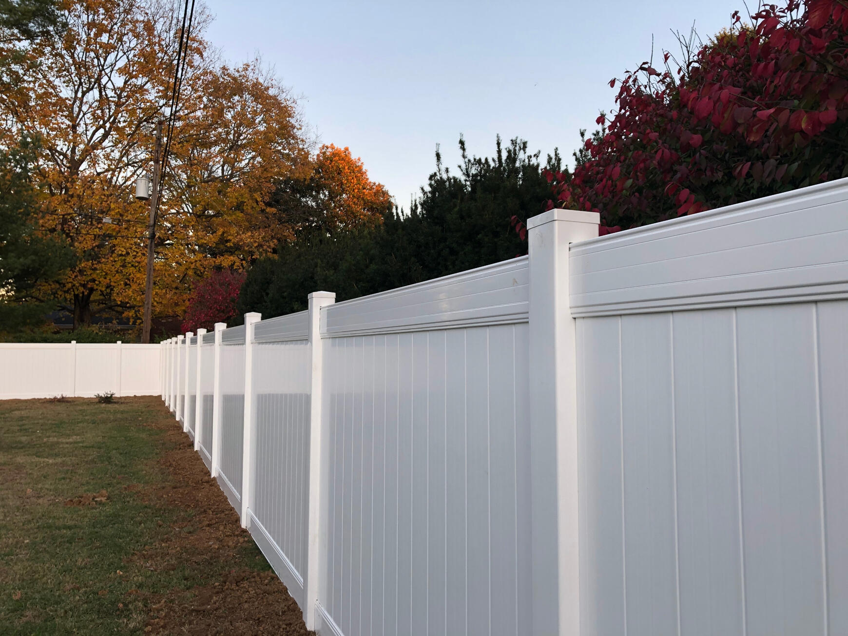 Vinyl Fence